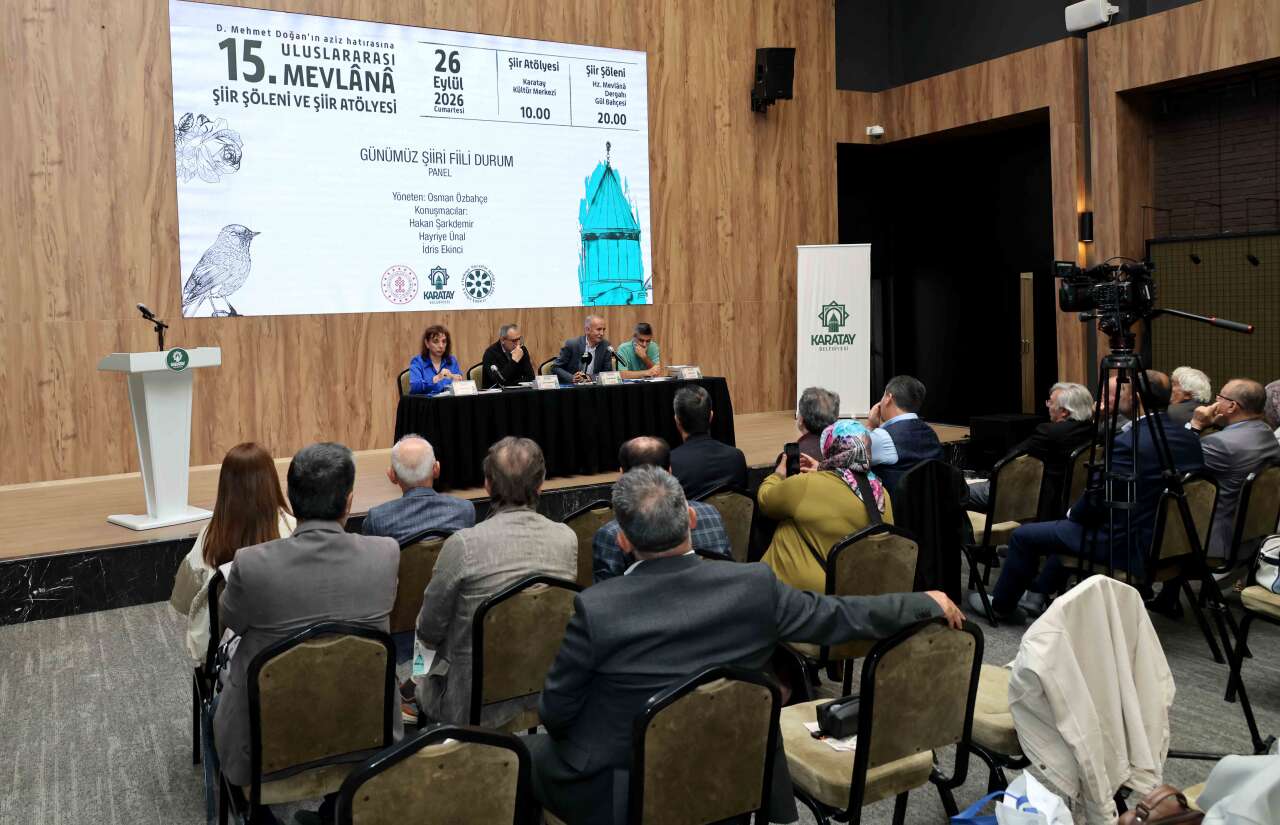 Konya şiire doydu! Farklı ülkelerden şairler Mevlana’nın şehrinde 4